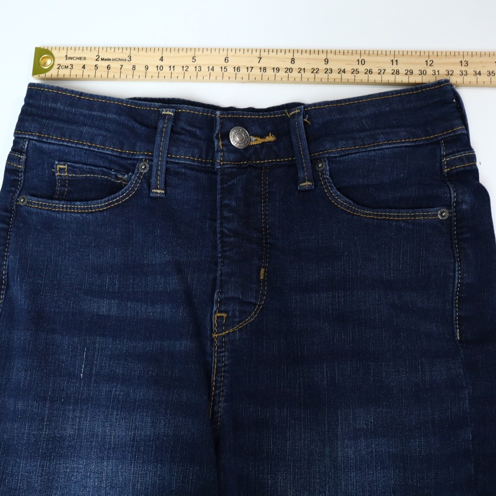 Levi Strauss Signature Gold Label Totally Shaping High Rise Skinny Jeans 2 Long - Picture 10 of 14